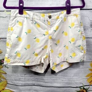 Old Navy Everyday Shorts Lemon Pattern Size 2